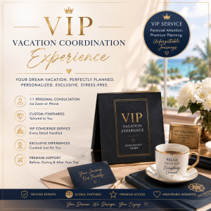 VIP Vacation Coordination Experience